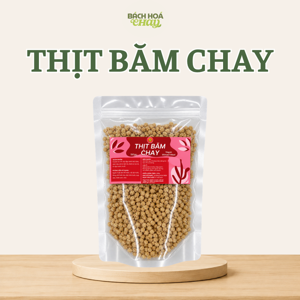  THỊT BĂM CHAY ACCNHI FOOD 150G – NGUYÊN LIỆU CHAY TIỆN LỢI, DỄ CHẾ BIẾN 
