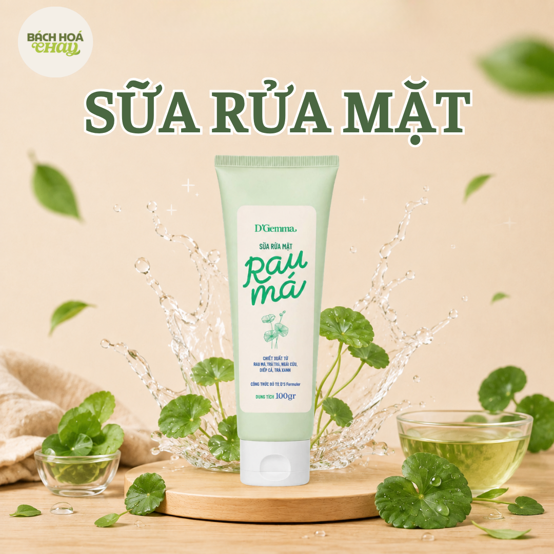  SỮA RỬA MẶT RAU MÁ 