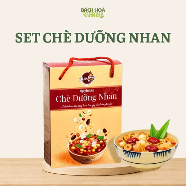  SET CHÈ DƯỠNG NHAN 14 VỊ 250G THIỆN NHÂN 5272 - THANH MÁT GIẢI NHIỆT, DƯỠNG TÚY SẮC ĐẸP TỪ THIÊN NHIÊN 