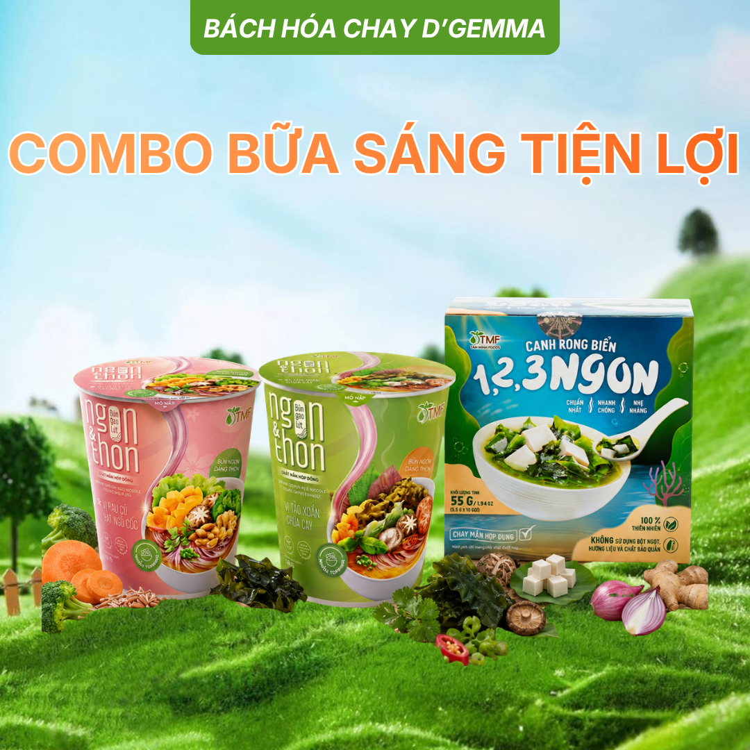  COMBO BỮA SÁNG TIỆN LỢI 