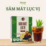  SET NGUYÊN LIỆU SÂM MÁT LỤC VỊ 70G (NẤU 10-12 LÍT) THIỆN NHÂN 5272 - THANH NHIỆT GIẢI KHÁT, TẶNG KÈM HẠT CHIA 