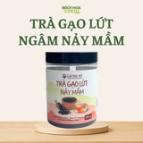  Trà Gạo Lứt Ngâm Nảy Mầm Lá Tía Tô 350g 