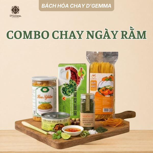  COMBO CHAY NGÀY RẰM - SẮM XANH SỐNG LÀNH 