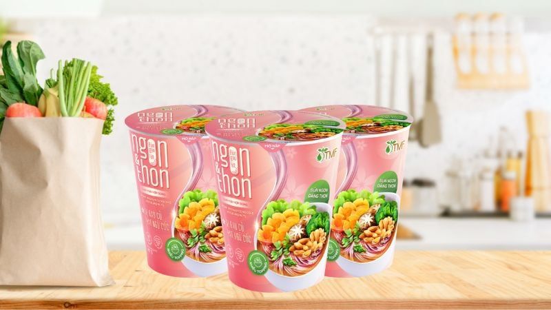  COMBO 5 BÚN RAU CỦ + 5 BÚN TẢO XOẮN 