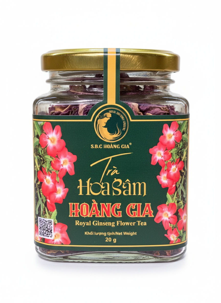  TRÀ HOA SÂM BỐ CHÍNH 20G - HOÀNG GIA 