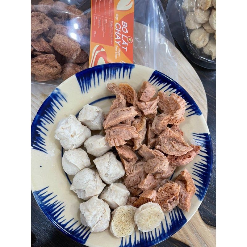  COMBO ĐỔI MÓN 7 NGÀY ACCNHI FOOD - NGUYÊN LIỆU CHAY TIỆN LỢI, THỰC ĐƠN ĐA DẠNG 