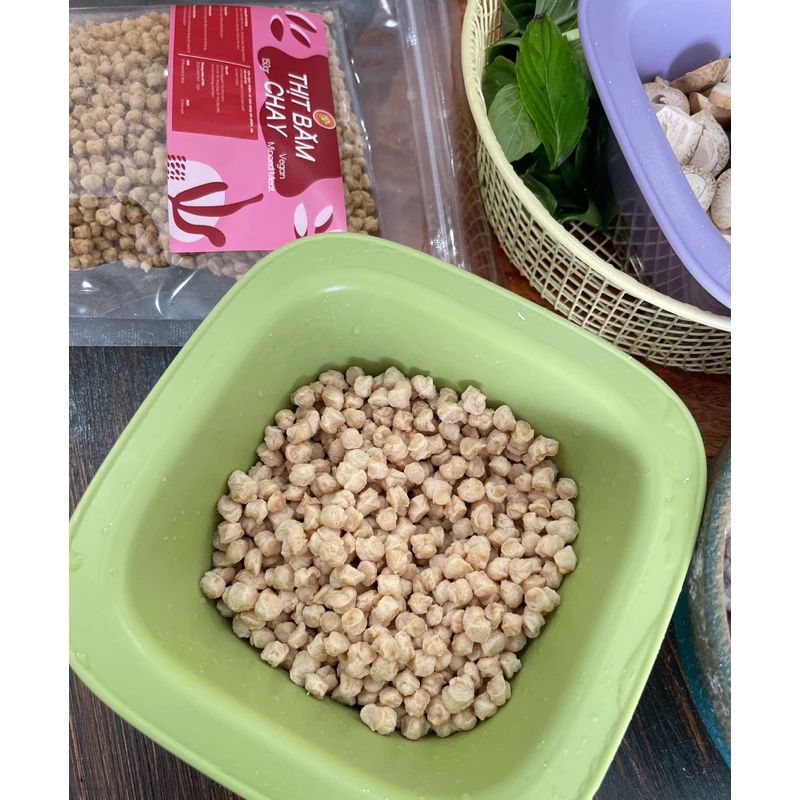  THỊT BĂM CHAY ACCNHI FOOD 150G – NGUYÊN LIỆU CHAY TIỆN LỢI, DỄ CHẾ BIẾN 