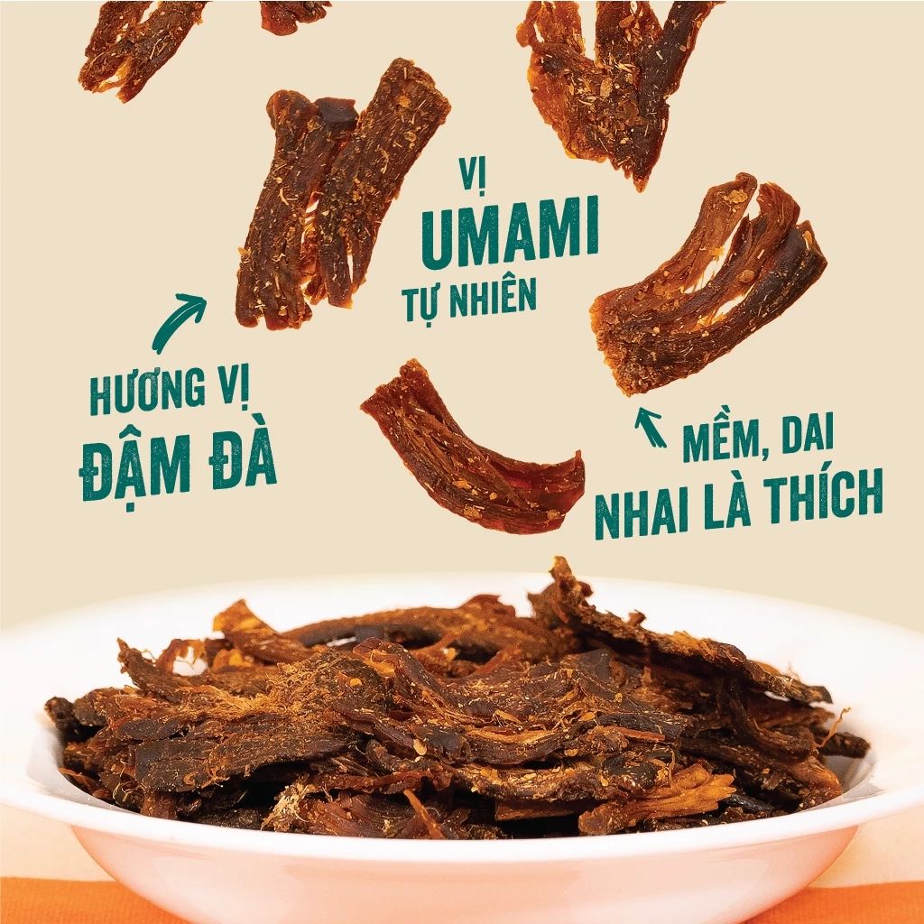  NẤM SẤY MỀM VỊ CAY NGỌT 45G 