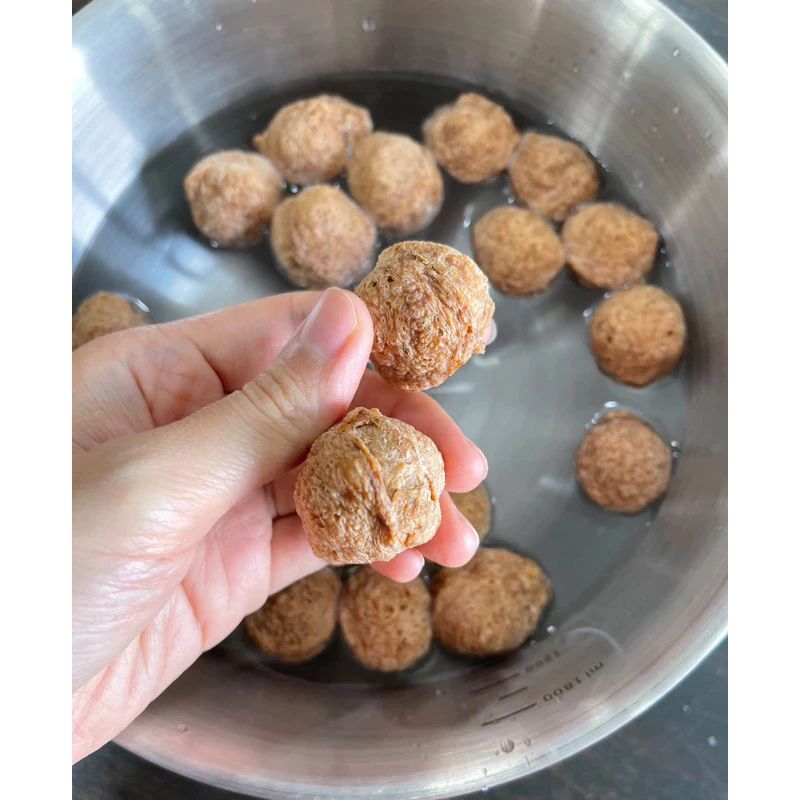 VIÊN BÒ CHAY 150G - ACCNHI FOOD – NGUYÊN LIỆU CHAY TIỆN LỢI, DỄ CHẾ BIẾN 