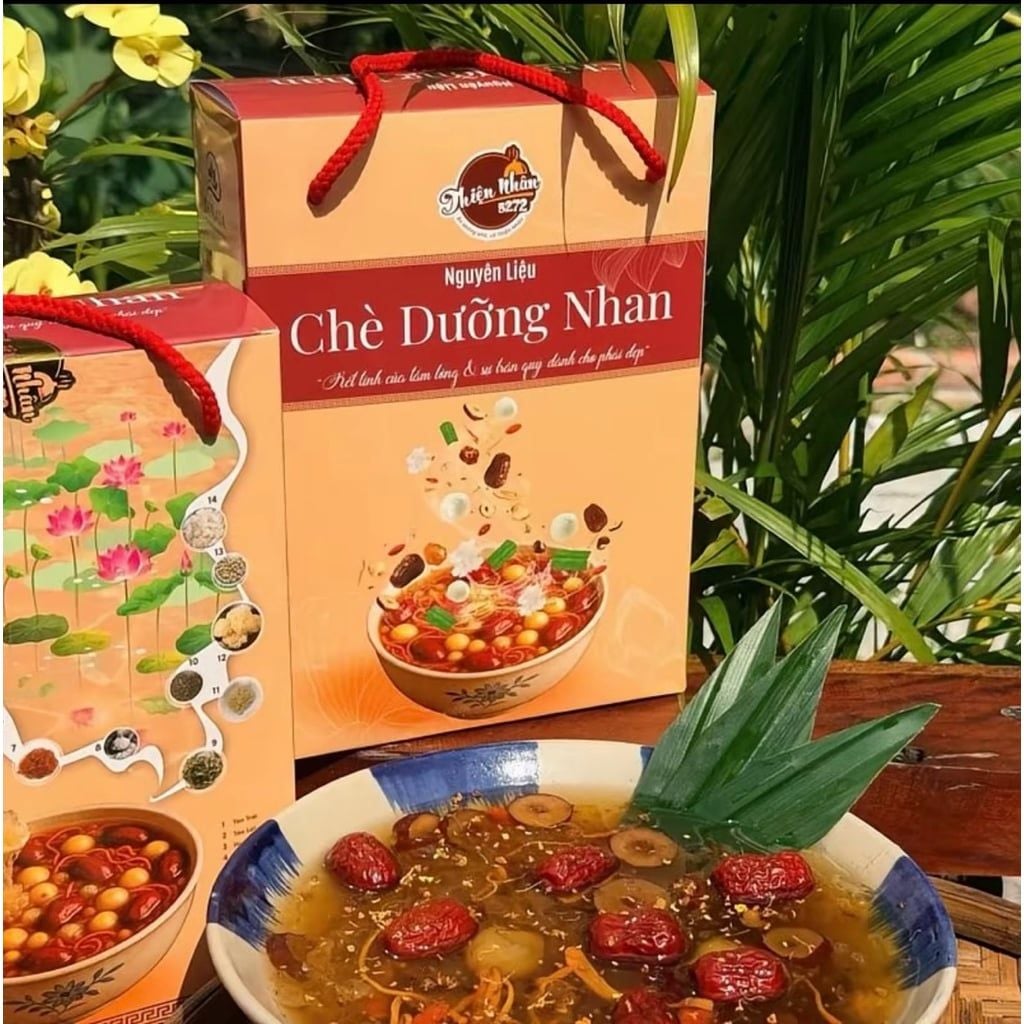  SET CHÈ DƯỠNG NHAN 14 VỊ 250G THIỆN NHÂN 5272 - THANH MÁT GIẢI NHIỆT, DƯỠNG TÚY SẮC ĐẸP TỪ THIÊN NHIÊN 