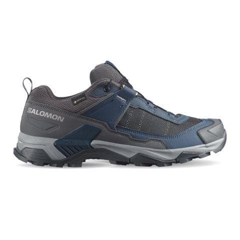 Giày Hiking Salomon Nam X Ultra 5 Gore-Tex Asphalt/Spellbound/Alloy L49235500