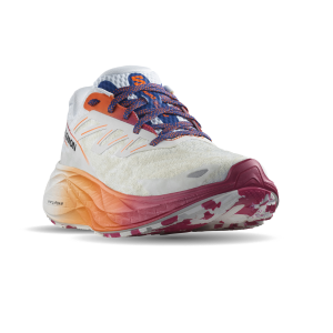 Giày Chạy Bộ Salomon Nữ Aero Glide 2 ISD L47526700 White/Dragon Fire/Vivacious