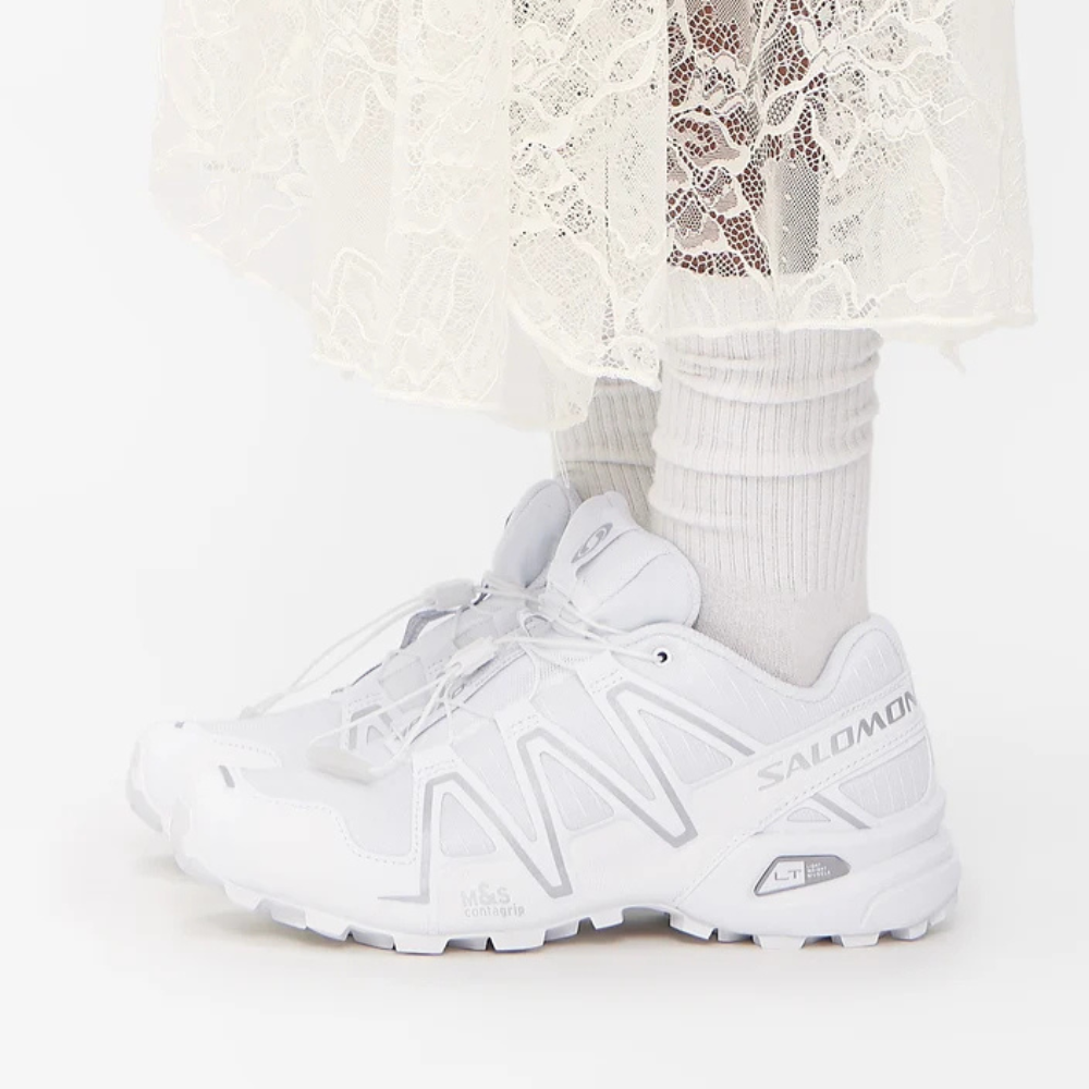 Giày Thể Thao Unisex Salomon Speedcross 3 White/Ftw Silver/White L47587900