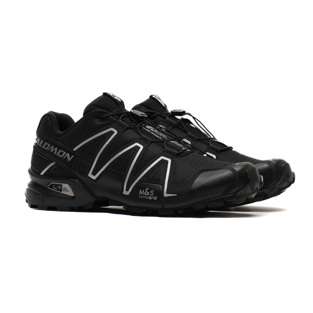 Giày Thể Thao Unisex Salomon Speedcross 3 Black/Silver/Black L47588000