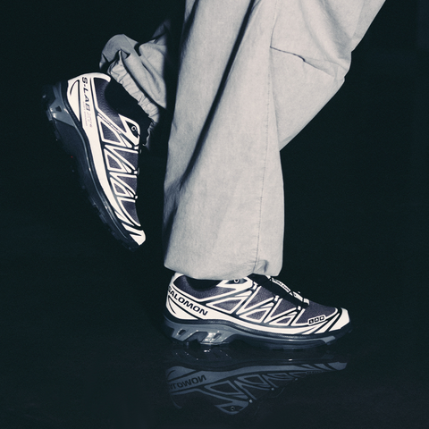 Giày Thể Thao Unisex Salomon XT-6 Nocturne Vision Black/Black L49131400