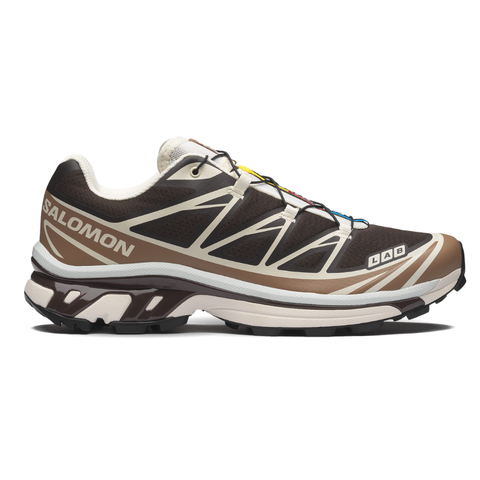 Giày Thể Thao Unisex Salomon XT-6 Black Coffee / Burro / Bitter Chocolate L49306600