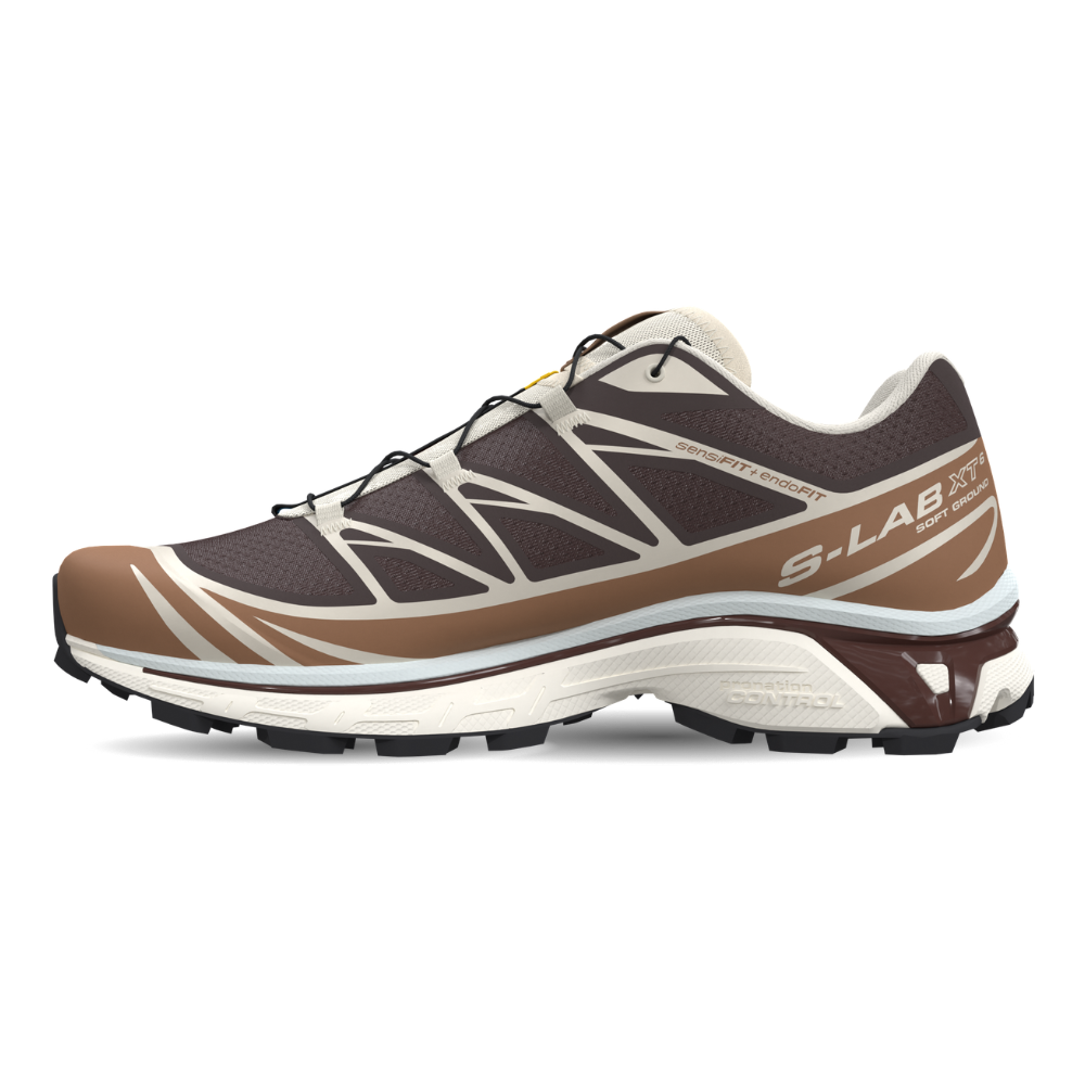 Giày Thể Thao Unisex Salomon XT-6 Black Coffee / Burro / Bitter Chocolate L49306600