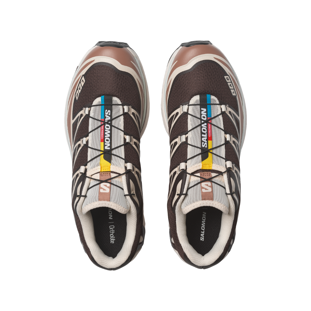 Giày Thể Thao Unisex Salomon XT-6 Black Coffee / Burro / Bitter Chocolate L49306600