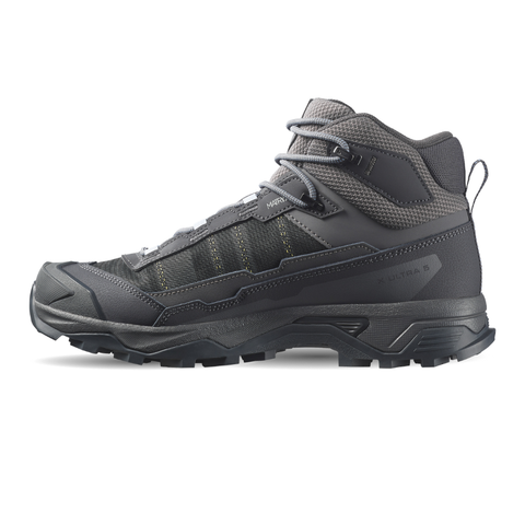 Giày Hiking Salomon Nữ X Ultra 5 Mid Gore-Tex Asphalt/Castlerock/Brunnera Blue L45408600