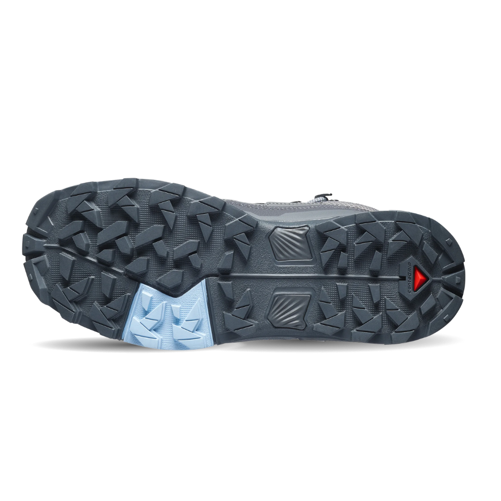 Giày Hiking Salomon Nữ X Ultra 5 Mid Gore-Tex Asphalt/Castlerock/Brunnera Blue L45408600