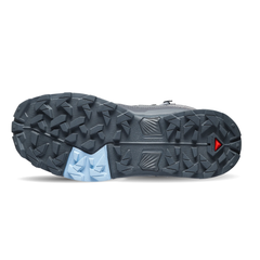 Giày Hiking Salomon Nữ X Ultra 5 Mid Gore-Tex Asphalt/Castlerock/Brunnera Blue L45408600