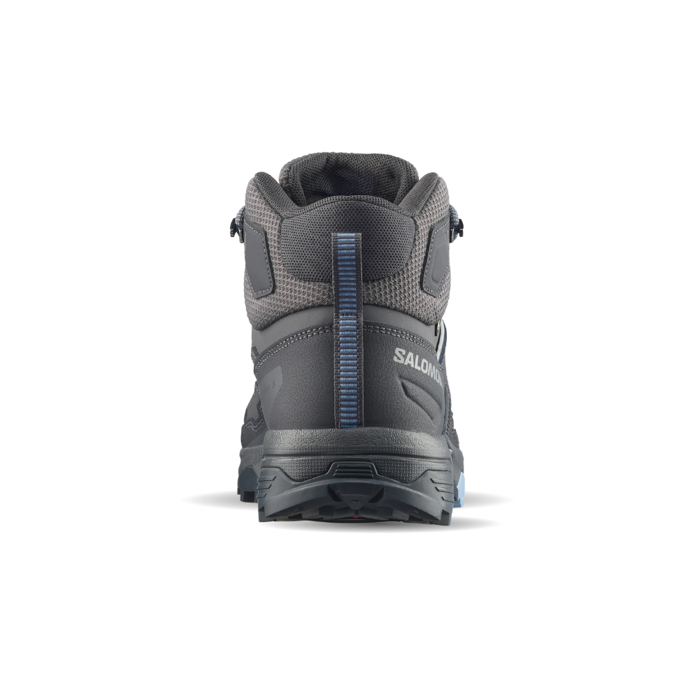 Giày Hiking Salomon Nữ X Ultra 5 Mid Gore-Tex Asphalt/Castlerock/Brunnera Blue L45408600