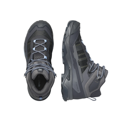 Giày Hiking Salomon Nữ X Ultra 5 Mid Gore-Tex Asphalt/Castlerock/Brunnera Blue L45408600