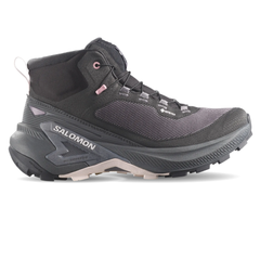 Giày Hiking Salomon Nữ Genesis Mid Gore-Tex Black/Dawn Pink/Lilac Ash L45409700