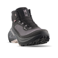 Giày Hiking Salomon Nữ Genesis Mid Gore-Tex Black/Dawn Pink/Lilac Ash L45409700