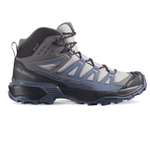 Giày Hiking Salomon Nữ X Ultra 360 Mid Gore-Tex Alloy / Grisaille / Black L45390700