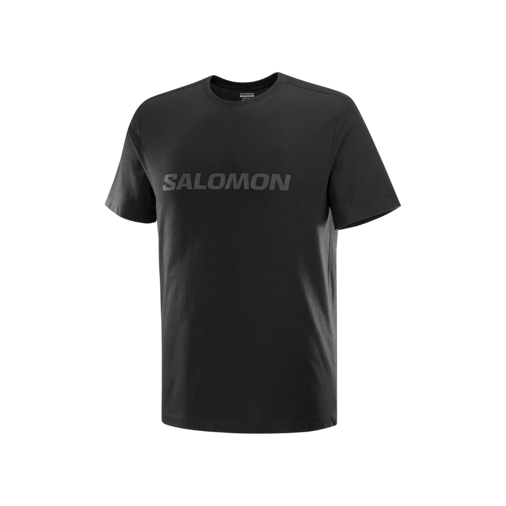 Áo Thể Thao Nam Salomon Big logo Tee Deep Black LC2526600