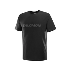 Áo Thể Thao Nam Salomon Big logo Tee Deep Black LC2526600