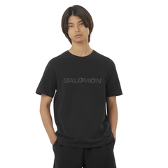 Áo Thể Thao Nam Salomon Big logo Tee Deep Black LC2526600
