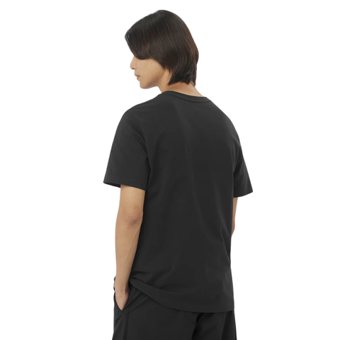 Áo Thể Thao Nam Salomon Big logo Tee Deep Black LC2526600