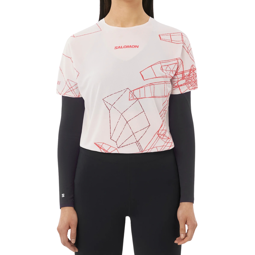 Áo Thun Nữ Thể Thao Salomon S/Lab Speed Tee Lilac Ash LC2946800
