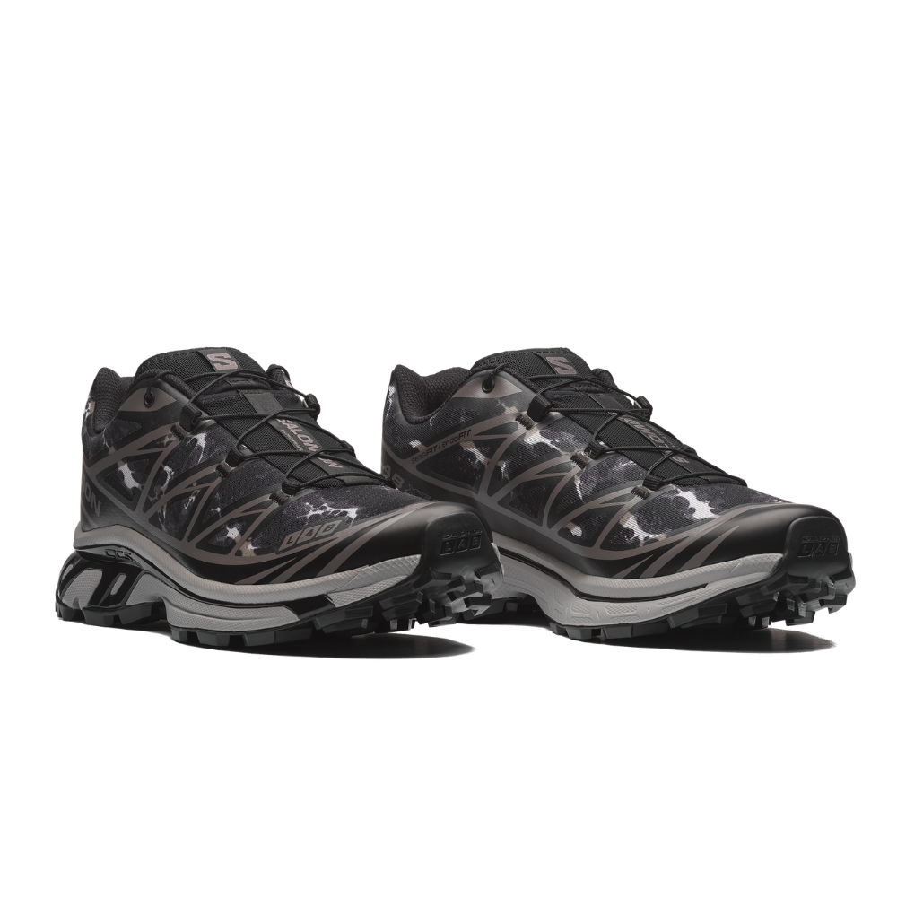 Giày Thể Thao Unisex Salomon XT-6 Ghost Black/Dark Gull Gray/Paloma L45405900