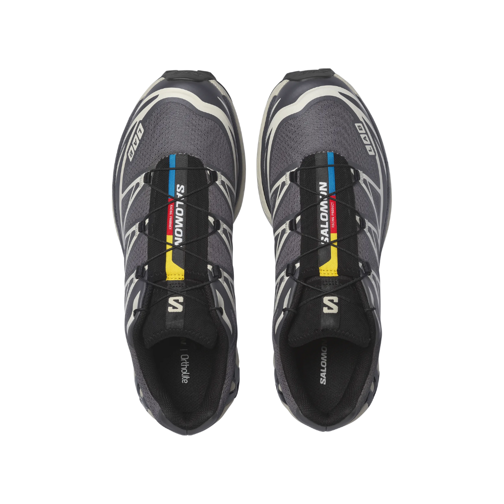 Giày Thể Thao Unisex Salomon XT-6 Black/Asphalt/Castlerock L47989500