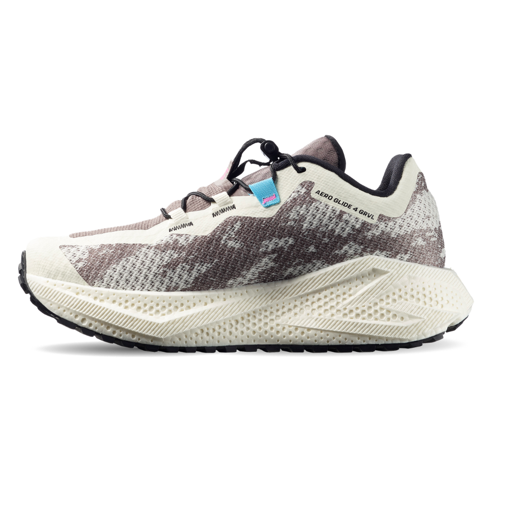 Giày Road Running Nữ Salomon Aero Glide 4 GRVL Vanilla Ice / Black L49175500
