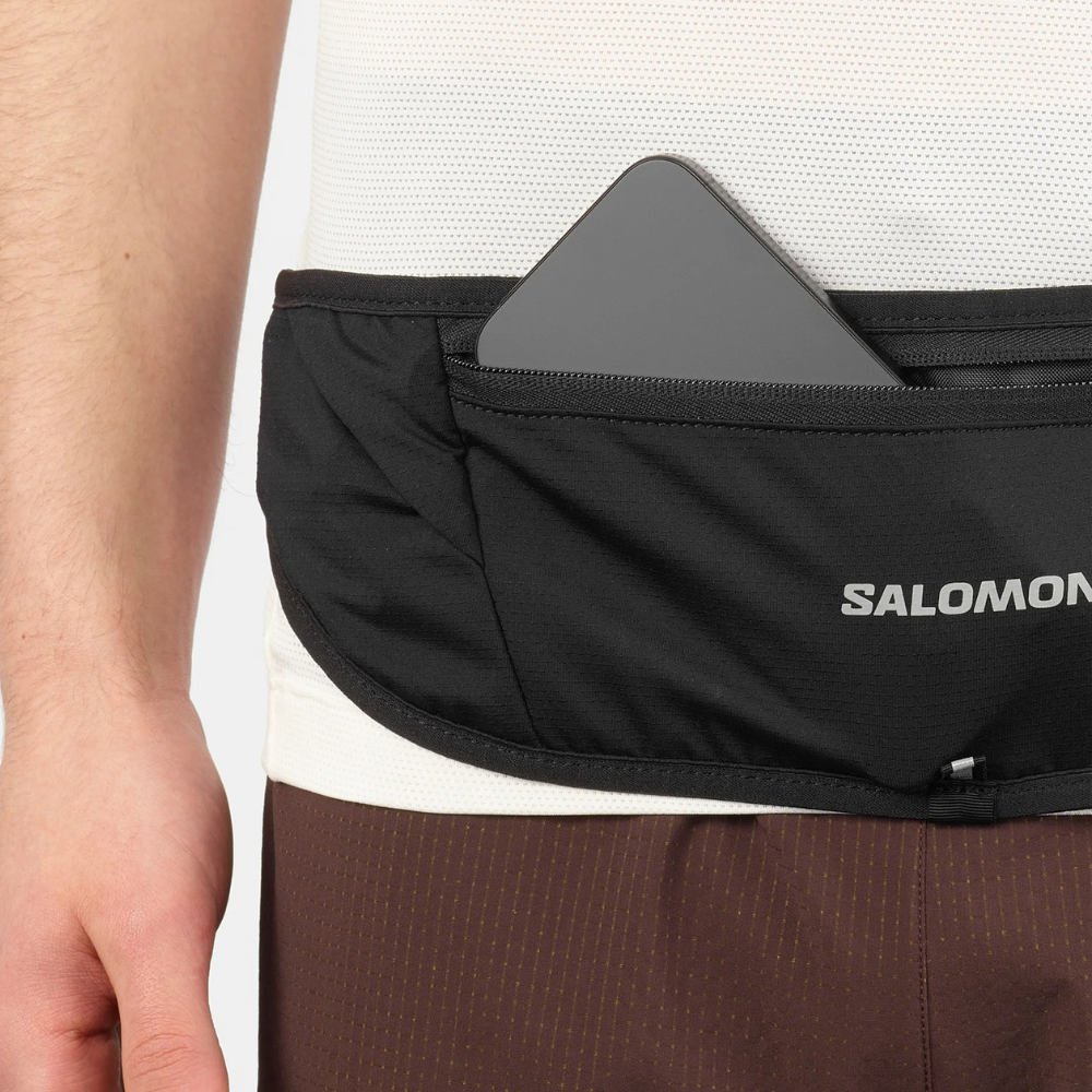 Đai Chạy Bộ Salomon Pulse Sling Belt Black LC2710400