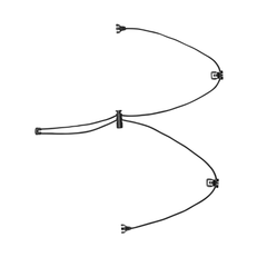 Dây Đai Ngực Balo Salomon Quick Link Black LC1334500