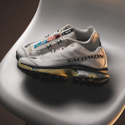 Giày Thể Thao Unisex Salomon XT-4 OG White/Lunar Rock/Night Sky L49187100