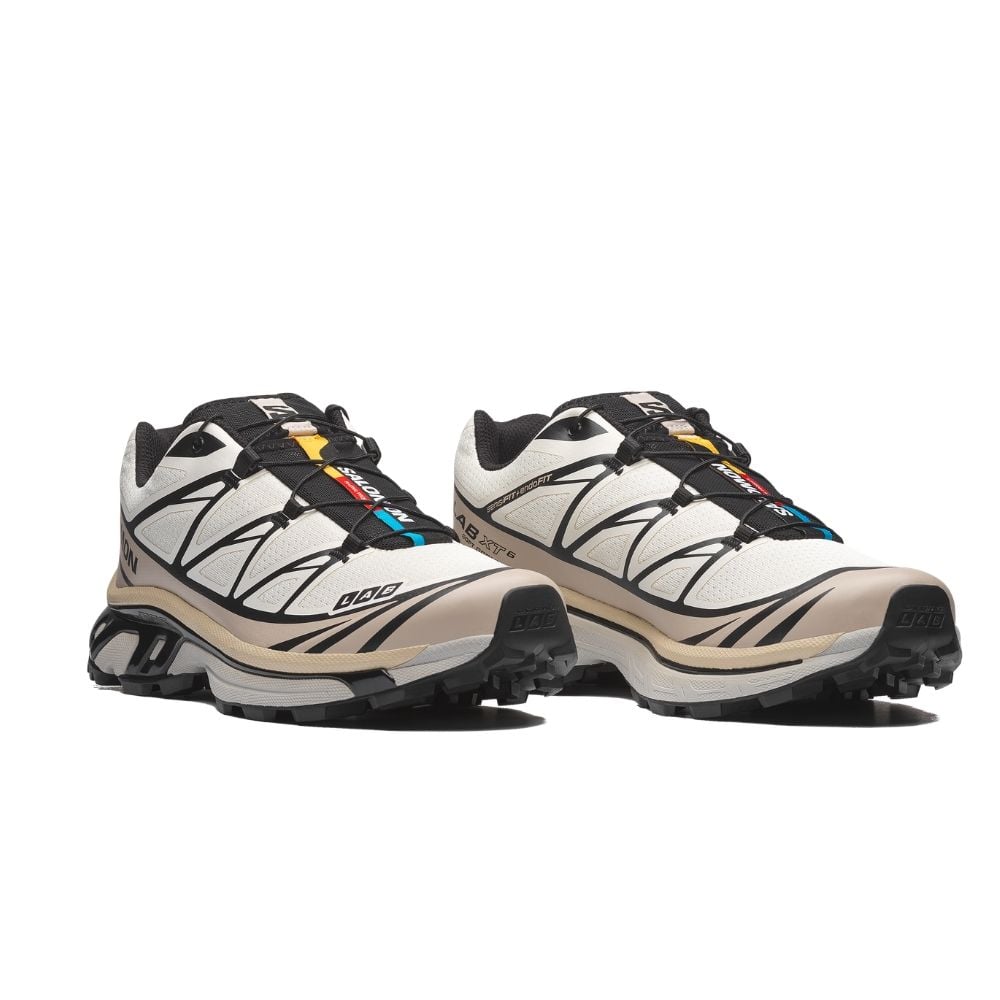 Giày Thể Thao Unisex Salomon XT6 Vanilla Ice / Black / Silver Cloud L49211300