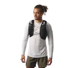 Vest Nước Chạy Địa Hình Salomon Active Skin 4 Black/Metal LC2178200