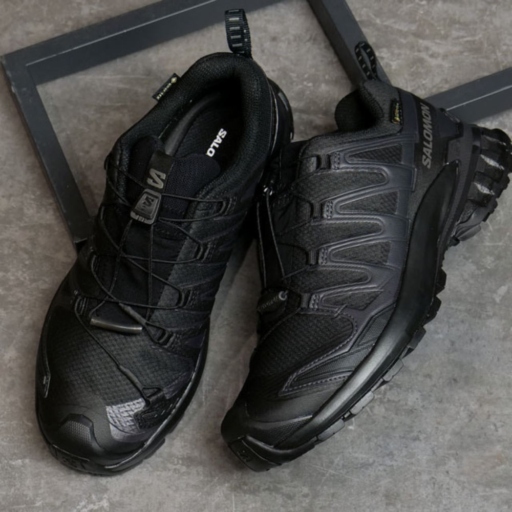 Giày Hiking Nữ Salomon Shoes XA Pro 3D V9 GTX Black/Phantom/Pewter L47270800