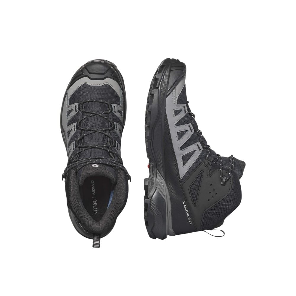 Giày Hiking Salomon Nam X Ultra 360 Mid GTX Black L47447600