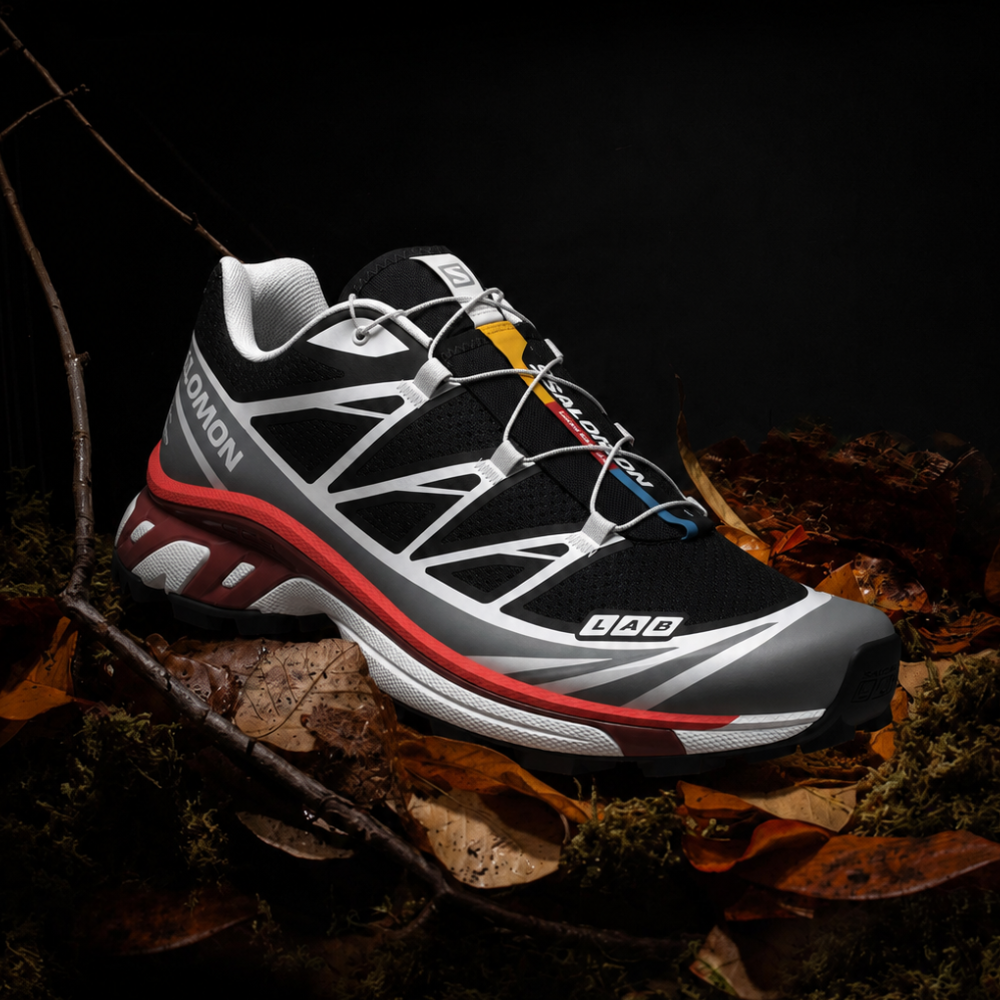 Giày Thể Thao Unisex Salomon XT-6 Alloy / Black / Lava Falls L49211000