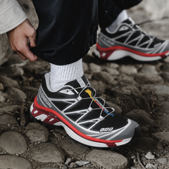 Giày Thể Thao Unisex Salomon XT-6 Alloy / Black / Lava Falls L49211000