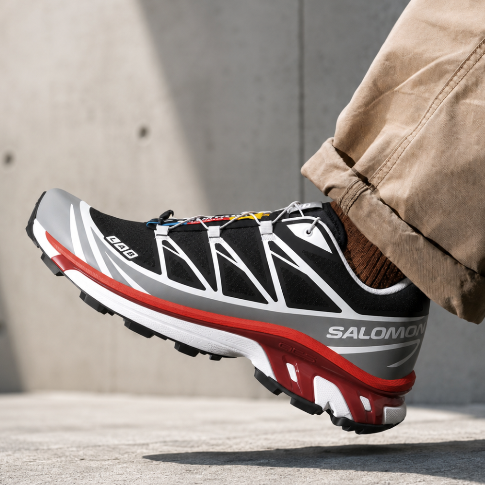 Giày Thể Thao Unisex Salomon XT-6 Alloy / Black / Lava Falls L49211000