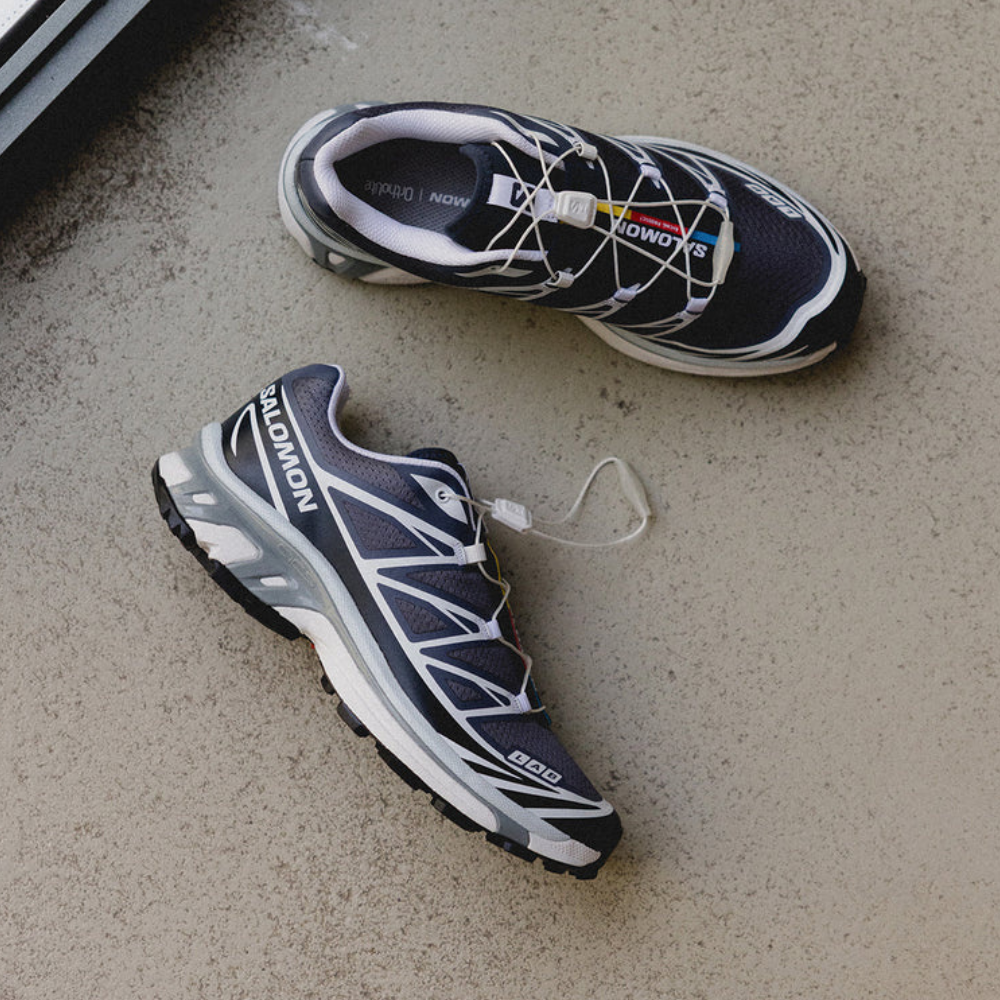 Giày Thể Thao Unisex Salomon XT-6 Grisaille / Blue Nights L47864000