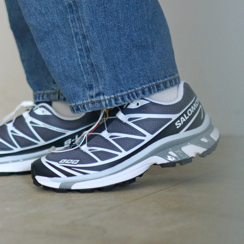 Giày Thể Thao Unisex Salomon XT-6 Grisaille / Blue Nights L47864000